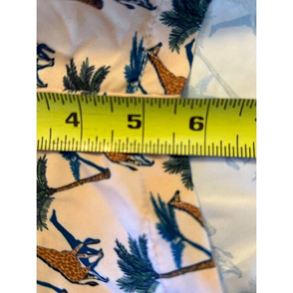 Retromarine Banana Republic NWT Swim Shorts Giraffe Print Mesh Lining Size XL - Picture 13 of 13